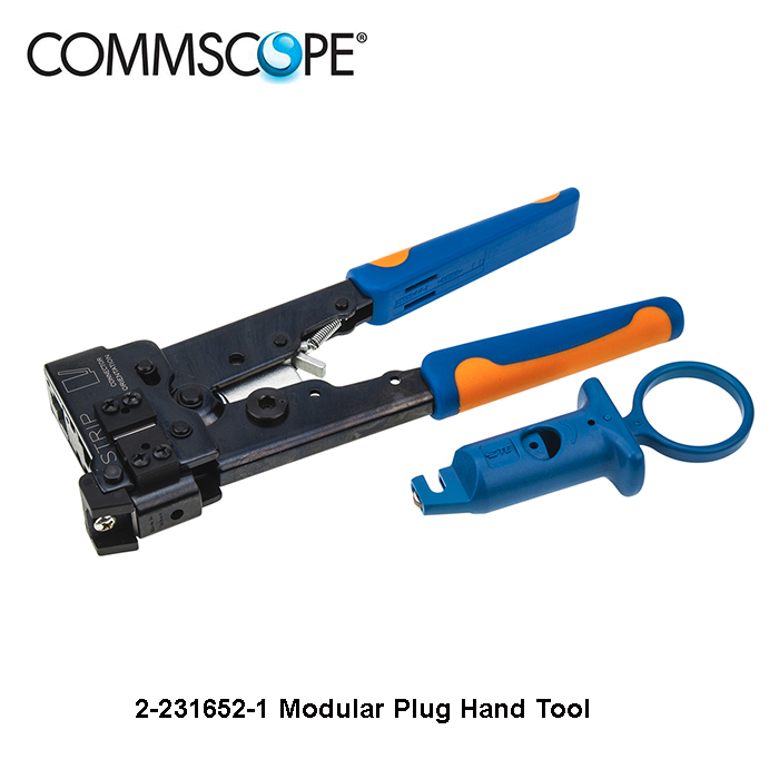 Hand-Tools-Kit-for-RJ45-Modula-Plug-8-Position-Commscope